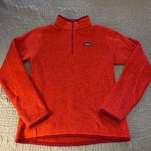 Red Patagonia pullover
